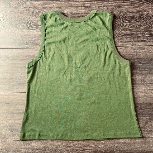 Daydreamer Led Zeppelin Icarus 77 Shrunken Tank in Garden Green. XL. NWOT! - Picture 7 of 14